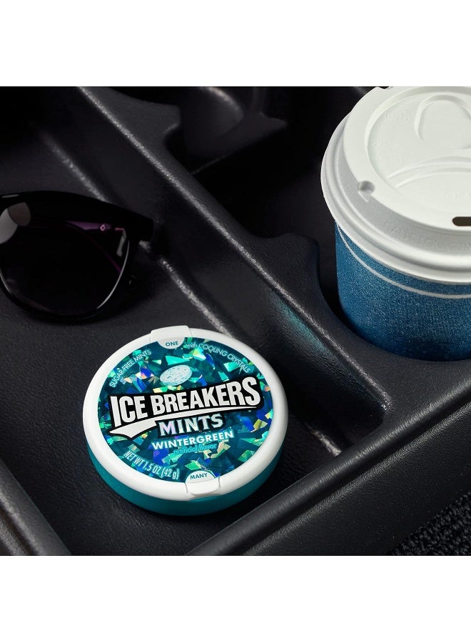 Ice breakers أقراص آيس بريكرز الخالية من السكر، بنكهة النعناع الشتوي 1.5 أونصة (عبوة من 8) - Image 5